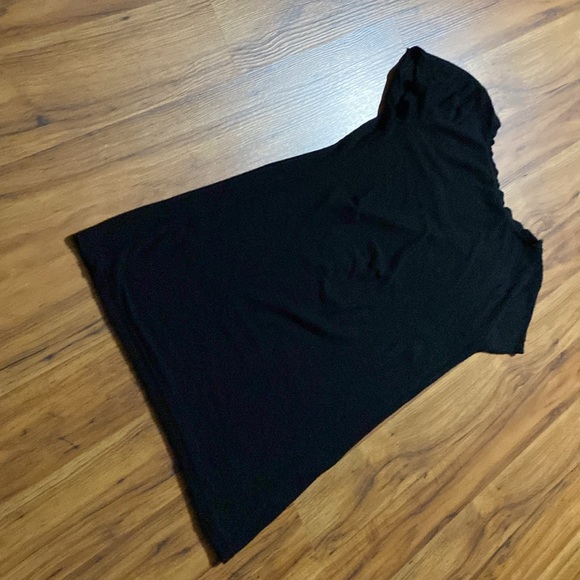 Splash Scooped Neck Ribbed Short Sleeve Top Size Large - Picture 5 of 10